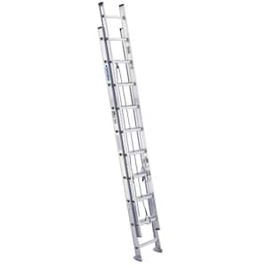 20 ft. Aluminum Extension Ladder with 300 lbs. Load Capacity Type IA Duty Rating