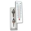 Hastings Home Hide a Key for House, Car, and Safe Keys - Wall Mount  Thermometer with Key Storage, White Plastic, Indoor/Outdoor Use, Holds 2  Keys