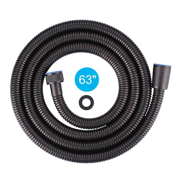ALEASHA 63 in. Stainless Steel Shower Hose in Oil Rubbed Bronze
