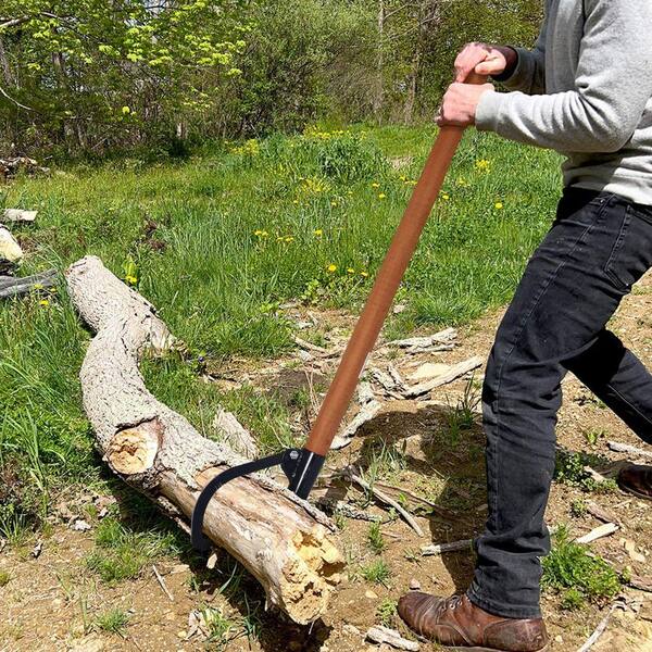 Huluwat Log Peavy Cant Hook 48 in. Peavey Point Logging Tool Log