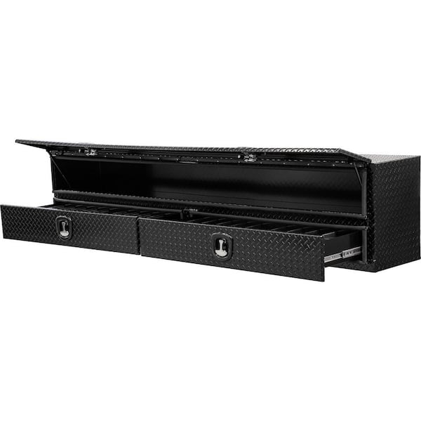 Lund 48 in Yellow Steel Full Size Chest Truck Tool Box with mounting hardware and keys included Lund 48 in Yellow Steel Full Size Chest Truck Tool Box with mounting hardware and keys included