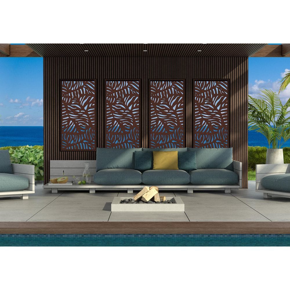 Bahama Decorative Outdoor Privacy Screen Panel