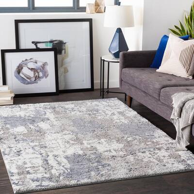 Blue 7'10x9'10 Mayberry Rug Babylon Area Rug Blue 7'10x9'10 Mayberry Rug Babylon Area Rug