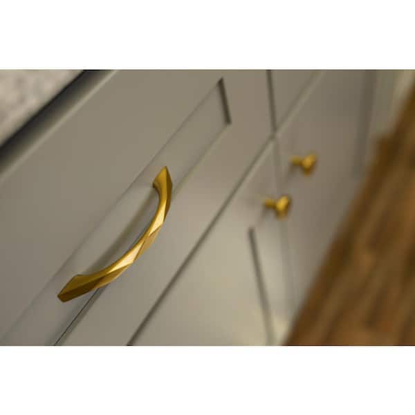 Hickory Hardware Velocity 6-5/16-in (160mm) Center to Center Polished Nickel Arch Handle Drawer Pull
