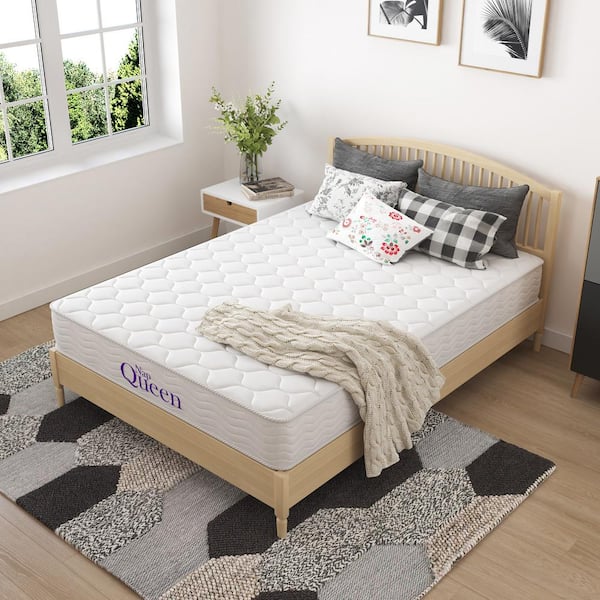 NapQueen Elsa Full Medium Innerspring 8 in. Mattress NQ50821 - The Home ...