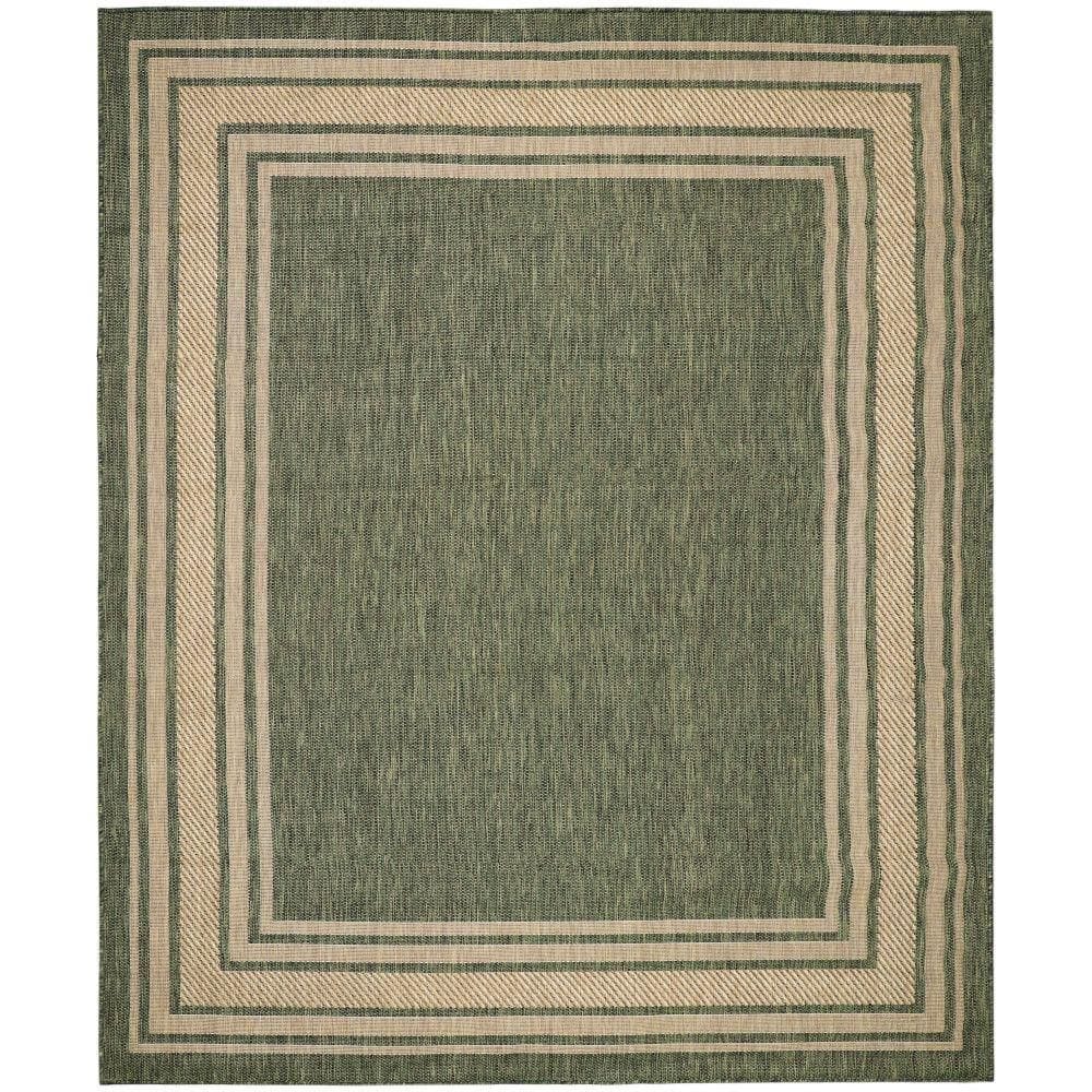 Nourison Horizon Outdoor Green 9 ft. x 12 ft. Area Rug 128466