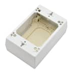 Wiremold CordMate II Cord Cover Low Voltage Data Box, White