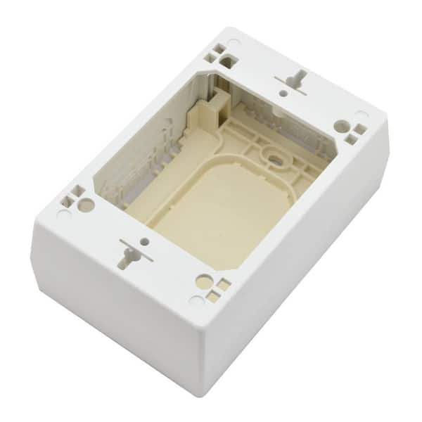 Legrand Wiremold CordMate II Cord Cover Low Voltage Data Box, White