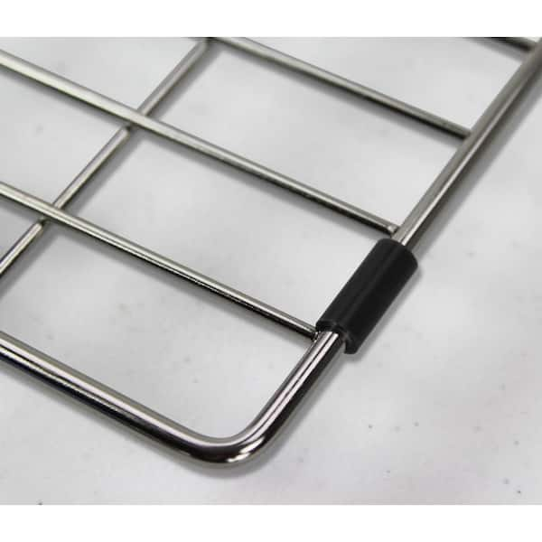 Stainless Steel Grid Wire Rack Roasting Basket Metal Mesh Oven