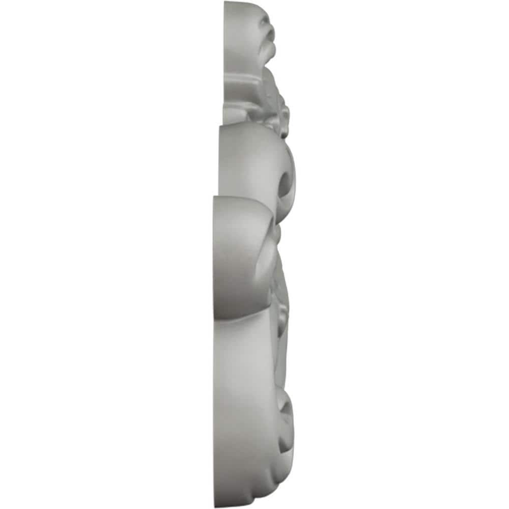 Primed Architectural Polyurethane Crown Scroll Onlay, Right