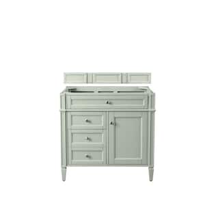 Brittany 35.0 in. W x 23.0 in. D x 32.8 in. H Single Bath Vanity Cabinet without Top in Sage Green