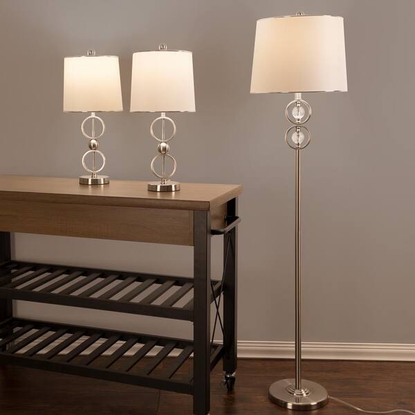 Floor and table lamp deals sets contemporary