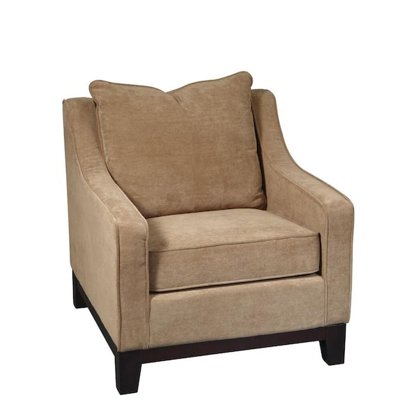 Ave Six Regent Brownstone Fabric Arm Chair-DISCONTINUED