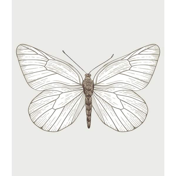 RoomMates White Butterfly Tapestry Wall Decor Product Type