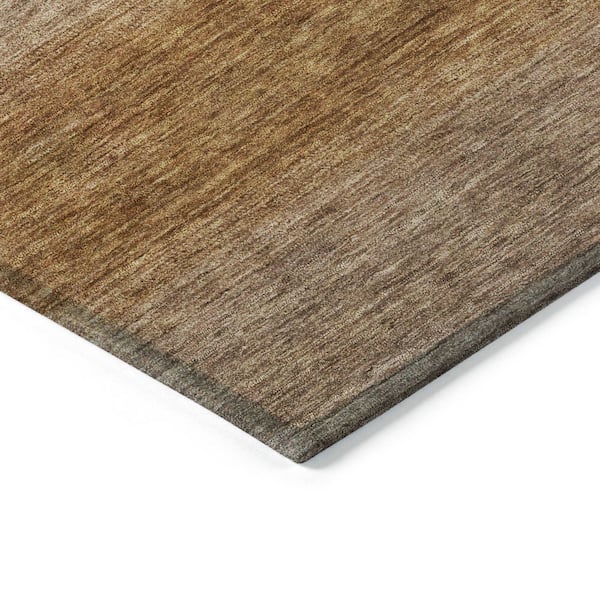 Chantille Machine Washable Indoor/Outdoor Abstract ACN1733 Brown 3 ft. x 4 ft. Area Rug