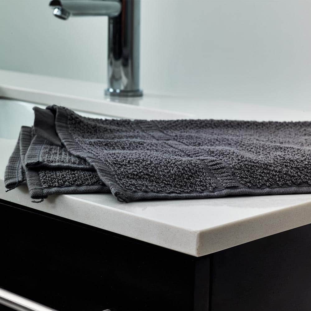 Espresso 30" Wall-Mounted Vanity with Quartz Top and Ceramic Sink