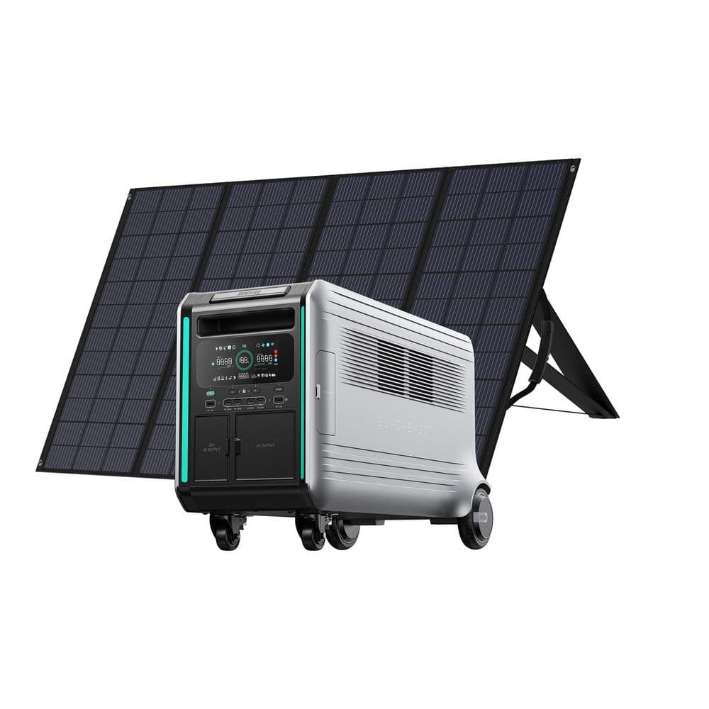 Zendure SuperBase V6400, 5000-Watts Push Button Start Solar Generator ...