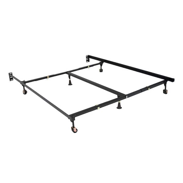 Hollywood Bed Frame Premium Clamp Style Queen Adjustable All Sizes Bed Frame with 6-Legs