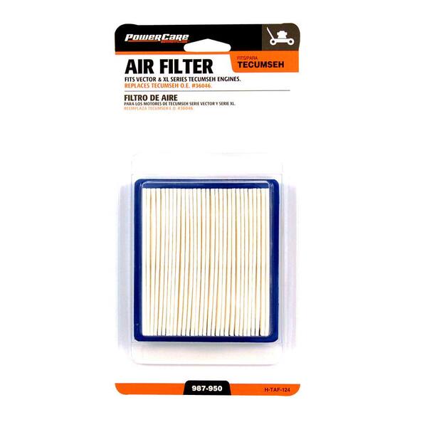 Powercare Replacement Air Filter for Vector and XL Series Tecumseh Engines Replaces OE# 36046