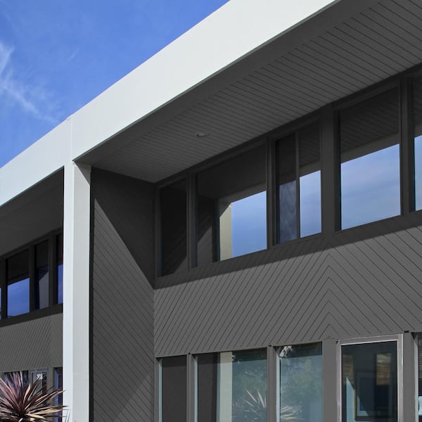 5 gal. #S-H-790 Black Suede Satin Exterior Paint