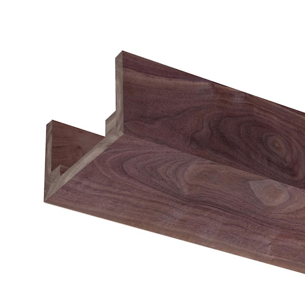 Ornamental Mouldings 5.5 in. W x 3 in. D x 92 in. L Natural Walnut Box Faux Beam