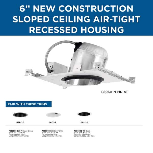 Sloped Recessed Light Housings Sloped Ceiling Archives | Lotus LED
