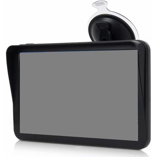 9 in. Touchscreen GPS Navigation System for Car Truck with Voice Guidance Speed Camera Alerts Lifetime Map Update