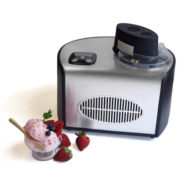 0.5 Qt Automatic Homemade Electric Ice Cream Maker, Ingredient Chute,  On/off Switch Easy Control, Transparent Window, Blue Ideal Single Ice Cream  Machine, Makes Cool Taste In Between 10 To 15 Minutes - Temu