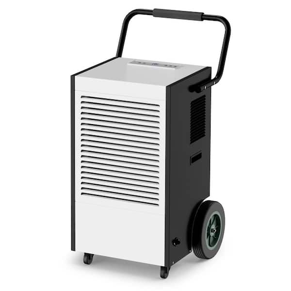 Costway 140-Pint Portable Commercial Dehumidifier with Water Tank and  Drainage Pipe for Basement ES10111US-GR - The Home Depot