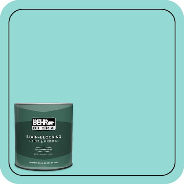 BEHR ULTRA 1 qt. #490A-3 Sweet Rhapsody Extra Durable Semi-Gloss Enamel Interior Paint & Primer