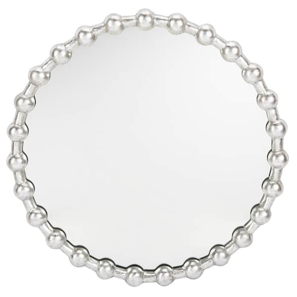 SAFAVIEH Eden 25 in. x 25 in. Iron Round Framed Mirror