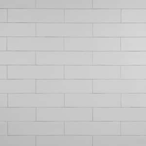Chester Matte Bianco 3 in. x 12 in. Ceramic Wall Subway Tile (5.93 sq. ft. / Case)