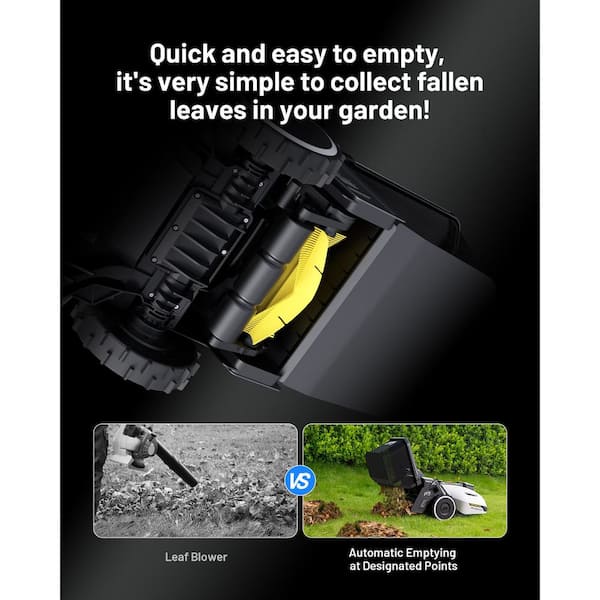 MAMMOTION YUKA 2000 12.6 in. Robot Lawn Mower (1/2 Acre) with AI