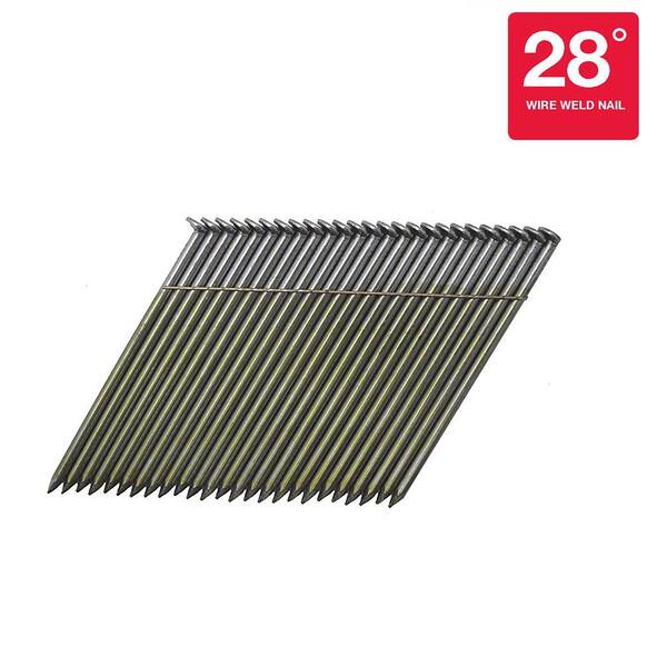 28 degree framing nails home depot discount