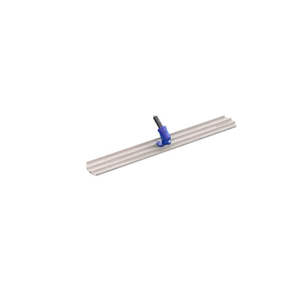 Bon Tool 60 in. x 8 in. Magnesium Bull Float Round End Worm Gear Bracket