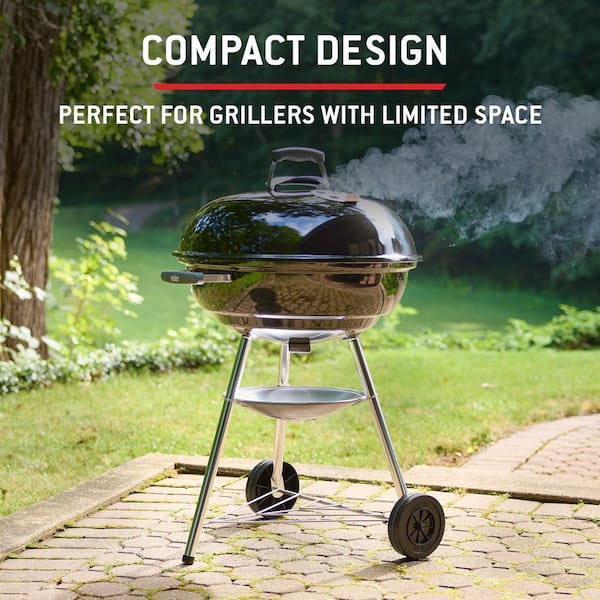 Weber Jumbo Joe Premium 22 in. Charcoal Grill in Black with Steel