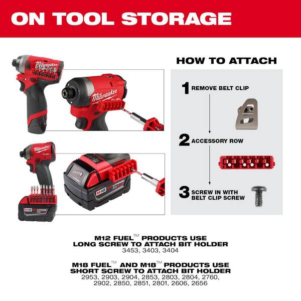 Milwaukee Shockwave Impact Duty Alloy Steel Screw Driver Bit Set