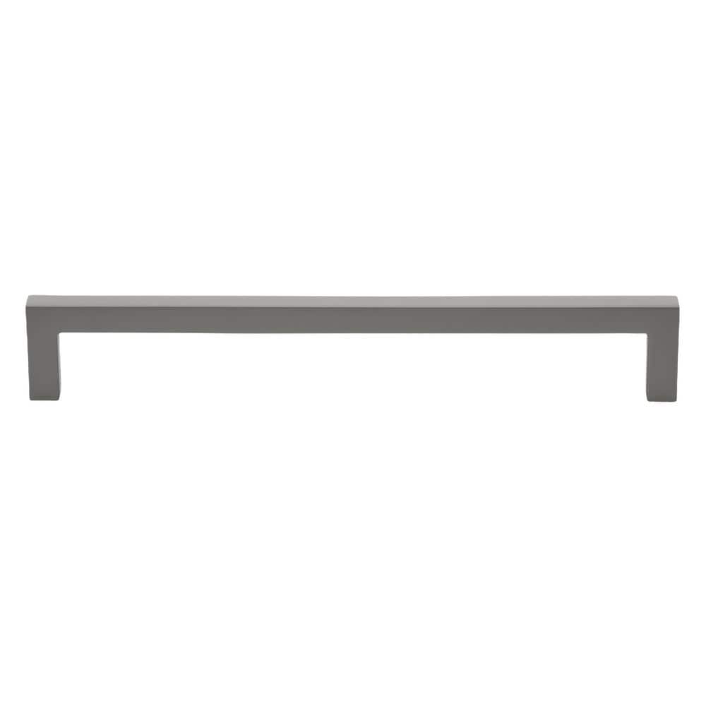 7-9/16 in. (192mm.) Center-to Center Graphite Solid Square Slim Cabinet Drawer Bar Pulls (10 Pack ) price history on PriceWatchPro