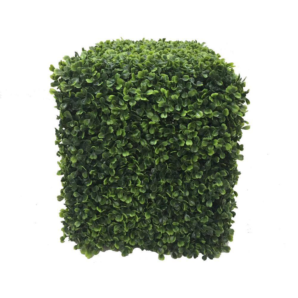 Vickerman 24" Green Faux Boxwood Hedge for Indoor Outdoor Use