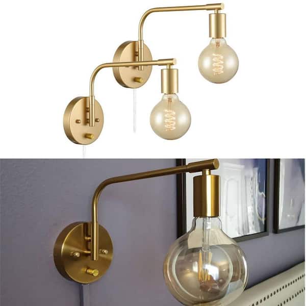 Claxy Plug in Wall Sconce