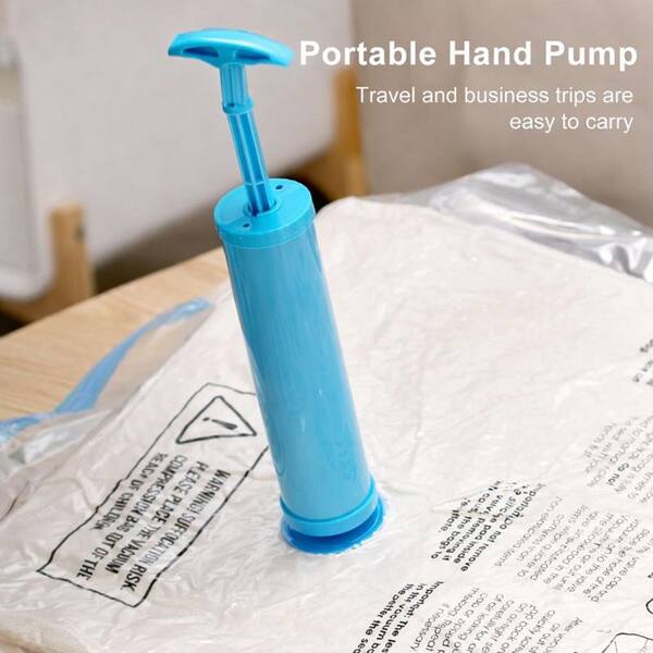 thumbnail image 2 of 10x Vacuum Storage Bags With Hand Pump - Space Saver For Clothes, Blankets, And Comforters 2 of 5