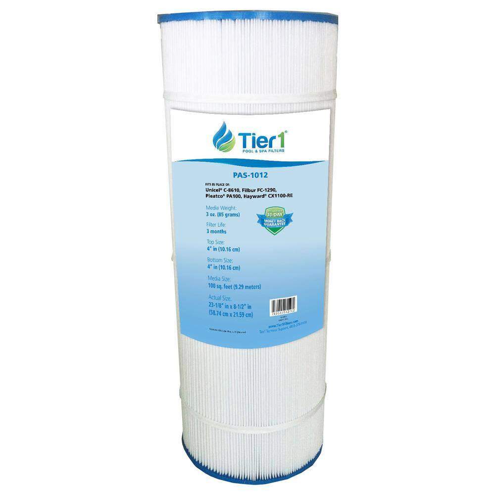 Tier1 Replacement 100 sq. ft Pool Filter Cartridge for Hayward C1100 ...