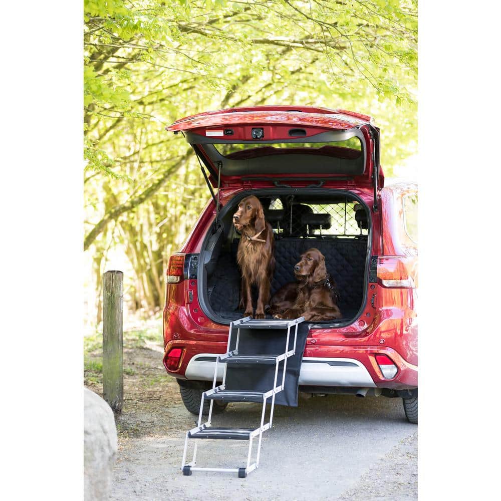 Heavy Duty Foldable 4 Step Aluminum Pet Stairs