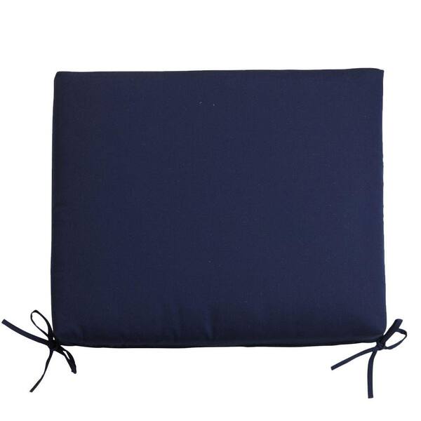 RST Brands Navy 17 in. x 17 in. Outdoor Chair Cushion