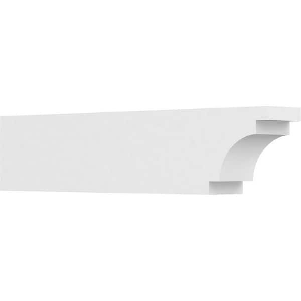 Ekena Millwork 5 in. x 8 in. x 36 in. Mediterranean PVC Rafter Tail Brace