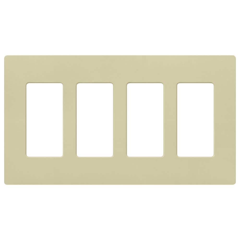 Claro 4 Gang Wall Plate for Decorator/Rocker Switches, Satin, Sage (SC-4-SA) (1-Pack) price history on PriceWatchPro