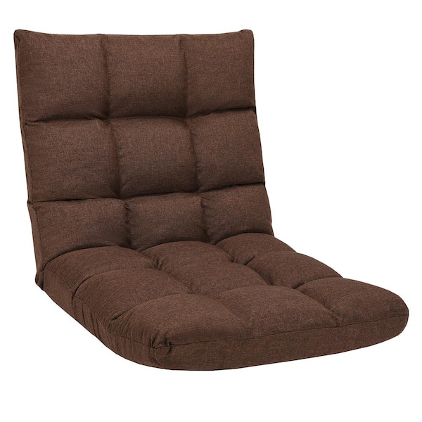 Costway Brown Trunk with 14-position adjustment 22 in. x 21 in. x 19 in.