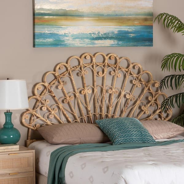 bali & pari Rasima Natural Queen Standalone Headboard
