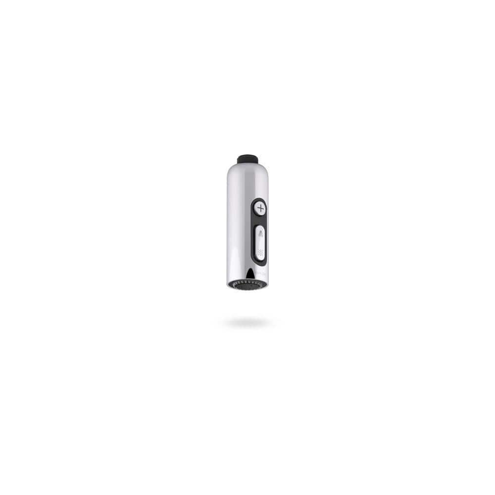 Statement 2-Spray Patterns with 1.75 GPM 6 in. Freestanding Handheld Shower Head in Polished Chrome price history on PriceWatchPro