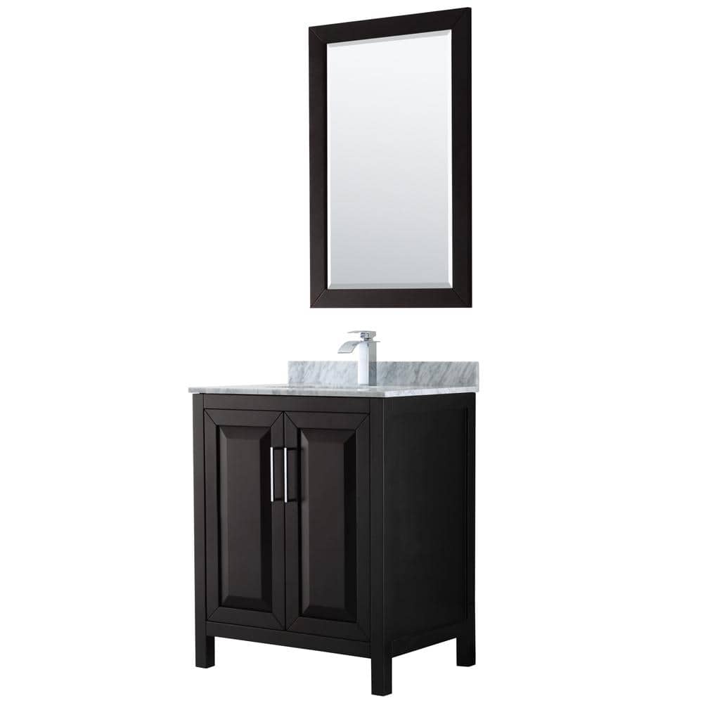 Wyndham Collection Daria 30 in. Single Bathroom Vanity in Dark Espresso